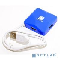 [USB-концентраторы] 5bites HB24-202BL Концентратор 4*USB2.0 / USB 60CM / BLUE