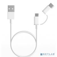 [Смартфон/акссесуар] Xiaomi Mi 2-in-1 USB Cable Micro USB to Type C (100cm) [SJV4082TY]