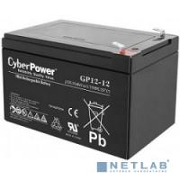 [батареи/комплектующие к ИБП] CyberPower Аккумулятор GP12-12 12V12Ah {0289178}