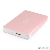 [Контейнер для HDD] Gembird EE2-U3S-65 Внешний корпус 2.5" розовое золото, USB 3.0, SATA, алюминий