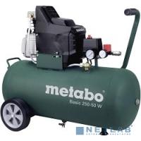 [Компрессоры] Metabo 250-50 W  Компрессор [601534000] { масл.1.5кВт,50л, вес 32.5 кг }