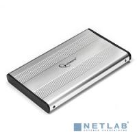 [Контейнер для HDD] Gembird EE2-U2S-5-S Внешний корпус 2.5" Gembird EE2-U2S-5-S, серебро, USB 2.0, SATA, металл