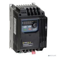 [IEK Частотно-регулируемый привод] IEK A400-21E022IP20F Преобразователь частоты A400  220В, 1Ф 2,2 kW 11А серии ONI