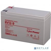 [батареи/комплектующие к ИБП] CyberPower Аккумулятор RV 12-9 12V/9Ah