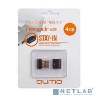 [Носитель информации] USB 2.0 QUMO 4GB NANO [QM4GUD-NANO-B] Black
