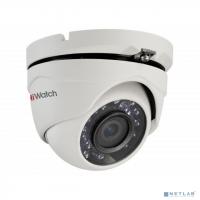 [Видеонаблюдение] HiWatch DS-T103 (6 mm) Камера видеонаблюдения6-6мм HD TVI цветная корп.:белый