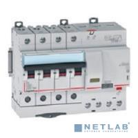 [Дифавтоматы] Legrand 411208 Автоматический выключатель дифференциального тока DX? 6000 - 10 кА - тип характеристики С - 4П - 400 В~ - 32 А - тип  A С  - 300 мА - 4 модуля