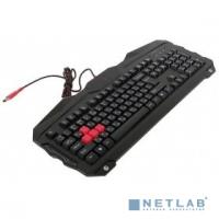 [Клавиатура] Клавиатура A4Tech B210 черный USB Multimedia Gamer LED [1032492]