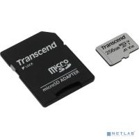 [Карта памяти ] Micro SecureDigital 256Gb Transcend Class 10 TS256GUSD300S-A {MicroSDXC Class 10 UHS-I U3, SD adapter}