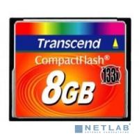 [Карта памяти ] Compact Flash 8Gb Transcend  (TS8GCF133) 133-x
