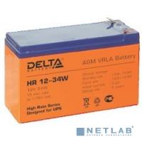 [батареи] Delta HR 12-34W (9 А\ч, 12В) свинцово- кислотный  аккумулятор