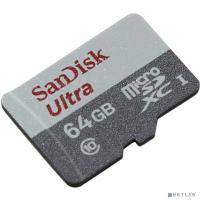 [Карта памяти ] Micro SecureDigital 64Gb SanDisk SDSQUNS-064G-GN3MN {MicroSDXC Class 10 UHS-I, Ultra Android}