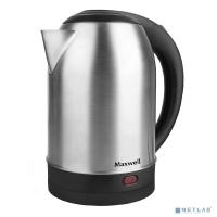 [Чайник] MAXWELL MW-1077(ST) Чайник  Мощность 1800 Вт ( макс.) Максимальный объем 1,8 л.