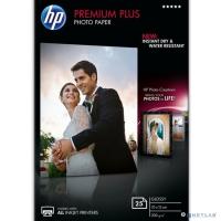 [Бумага широкоформатная HP] Фотобумага HP Premium Plus Высококачественная Глянцевая,300г/м2, A6(10X15)/25л.