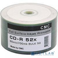 [Диск] Диски CMC CD-R 80 52x Bulk/50 Full Ink Print