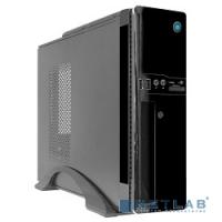 [Корпус] CROWN Корпус Desktop CMC-1907(1)  black ITX (БП CM-PS300W, Micro ATX,Mini-ITX, отсеки  5,25*1, 3,5*1; 3,5/2,5*1; 2*USB 2.0; картридер; встроенный кулер 80мм; размер 420*100*300мм)