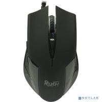[Клавиатуры, мыши] Мышь игровая проводная Smartbuy RUSH черная + коврик [SBM-726G-K]