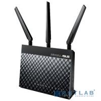 [Модем] ASUS DSL-AC68U гигабитная Wi-Fi ADSL точка доступа, 802.11a/b/g/n/ac, 1900 Мбит/с, маршрутизатор, коммутатор 4xLAN, принт-сервер