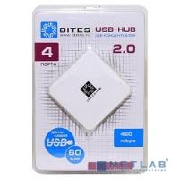[USB-концентраторы] 5bites HB24-202WH Концентратор 4*USB2.0 / USB 60CM / WHITE