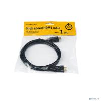 [Кабель] Bion Кабель HDMI v2.0, 19M/19M, 3D, 4K UHD, 1м, черный [BXP-HDMI2MM-010]