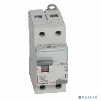 [ УЗО] Legrand 411554 Выключатель дифференциального тока DX?-ID - 2П - 230 В~ - 25 А - тип A - 30 мА - 2 модуля