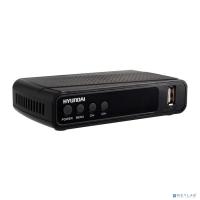 [Цифровые ТВ приставки HYNDAI] Ресивер DVB-T2 Hyundai H-DVB520 черный