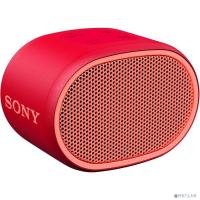 [Колонки Sony] Колонка порт. Sony SRS-XB01 красный 3W 2.0 BT 20м 600mAh (SRSXB01R.RU2)