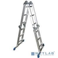 [Лестницы, стремянки] СИБИН Лестница-трансформер алюминиевая 4 x 3 ступ [38851]