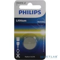 [Батарейки] Philips CR2016/01B Lithium 3.0V (1B)