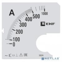 [EKF Приборы измерительные] EKF s-a961-500 Шкала сменная для A961 500/5А-1,5 EKF PROxima