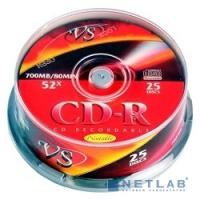 [Диск] Диски VS CD-R 80 52x CB/25 Ink Print (VSCDRIPCB2501)