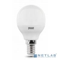 [GAUSS Светодиодные лампы] GAUSS 53126 Светодиодная лампа LED Elementary Шар 6W E14 450lm 4100K 1/10/100 0