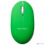 [Мыши] SolarBox X06 Green USB Travel Optical Mouse, 1000DPI, ноутбучная, убирающийся кабель, прорезиненная поверхность