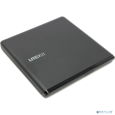 [Устройство чтения-записи] LiteOn ES-1/ES1-01/11 (DN-8A6NH)  [ DVD-RW  ext. Black Slim USB2.0]