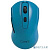 [Мышь] CBR CM 522 Blue, Мышь беспроводная, оптическая, 2,4 ГГц, 800/1200/1600 dpi, 6 кнопок и колесо прокрутки, технология "бесшумный клик", ABS-пластик, цвет голубой