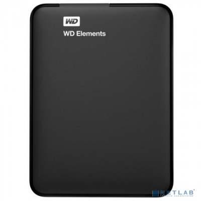 [Носитель информации] WD Portable HDD 1Tb Elements Portable WDBMTM0010BBK-EEUE {USB3.0, 2.5", black}