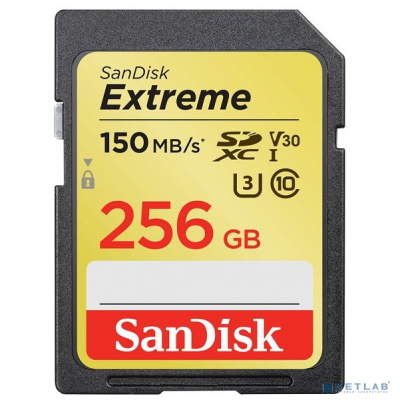 [Карта памяти ] SecureDigital 256Gb SanDisk SDSDXV5-256G-GNCIN {SDXC Class 10, UHS-I U3}