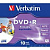 [Диск] 43508 Диски DVD+R Verbatim 16-x, 4.7 Gb, Printable (Jewel Case, 10шт.)