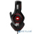 [Наушники] CROWN CMGH-102T Black&red (Подключение USB, встроенная аудио карта, Частотныи? диапазон: 20Гц-20,000 Гц ,Кабель 2.1м,Размер D 250мм)
