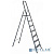 [Лестницы, стремянки] СИБИН Лестница-стремянка стальная, 6 ступеней, 124 см [38803-06]