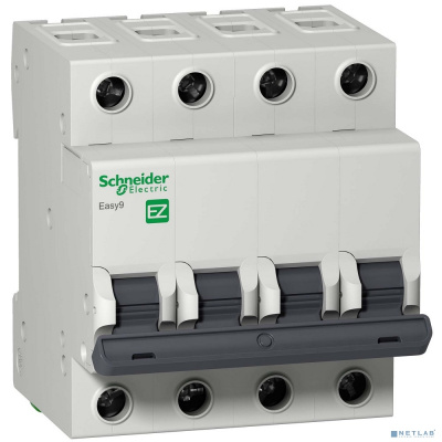 [Автоматы Easy9] Schneider-electric EZ9F14440 АВТ. ВЫКЛ. EASY 9 4П 40А B 4,5кА 400В =S=