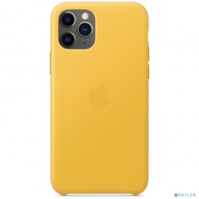 [Аксессуар] MWYA2ZM/A Apple iPhone 11 Pro Leather Case - Meyer Lemon