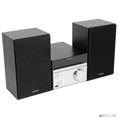 [Музыкальные центра SONY] Sony CMT-SBT20 серебристый/черный 12Вт/CD/CDRW/FM/USB/BT