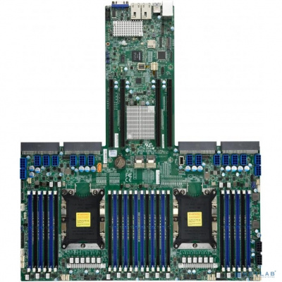 [Материнская плата] Серверная материнская плата SuperMicro MBD X11DPG OT CPU P Dual Processor MB included in 4U 8 GPU system, RoHS (CQ190448).