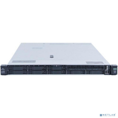 [Сервер] Сервер HPE Proliant DL360 Gen10 Silver 4208 Rack(1U)/Xeon8C 2.1GHz(11MB)/1x16GbR2D_2933/P408i-aFBWC/noHDD(8/10+1up)SFF/noDVD/iLOstd/4x1GbEthFLR/EasyRK/1x500wPlat(2up) (P19774-B21)
