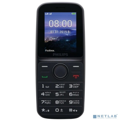 [Мобильный телефон] Philips Xenium E109  Black