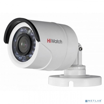 [Видеонаблюдение] HiWatch DS-T200 (6 mm) Камера видеонаблюдения 2.8-2.8мм HD TVI цветная корп.:белый