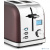 [Тостер] KITFORT КТ-2036-4 Тостер  Мощность: 800-950 Вт.Ёмкость: 2 тоста одновременно,темно-кофейный.