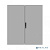 [ шкафы ] Dkc R5CPE2081 Дверь сплошная, двустворчатая, для шкафов DAE/CQE, 2000 x 800 мм