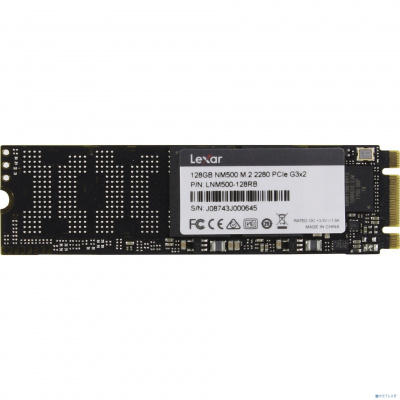 [носитель информации] Lexar SSD M.2 128GB NM500 LNM500-128RB PCIe3x2